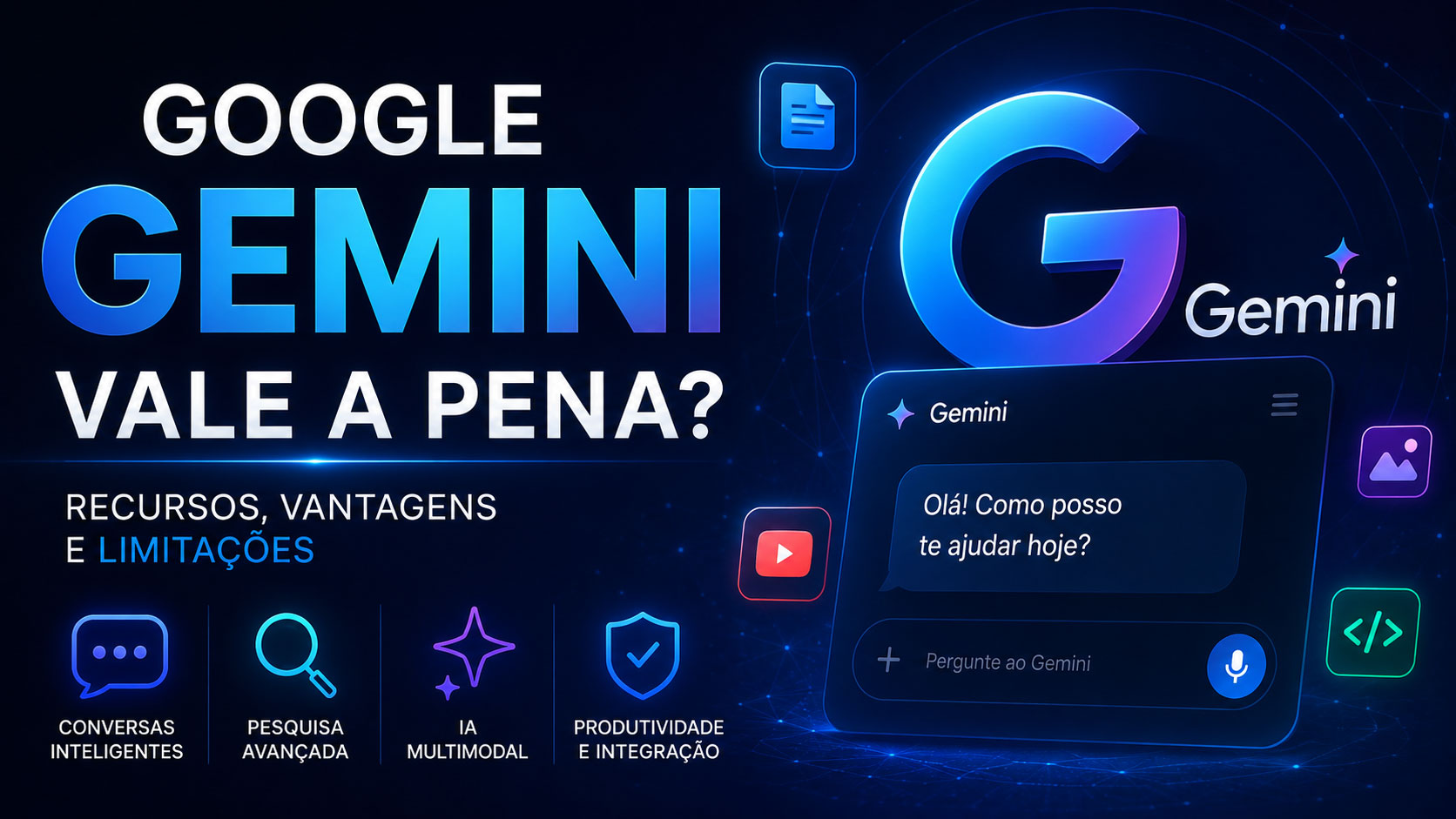 Google Gemini vale a pena: recursos, vantagens e limitações da inteligência artificial do Google